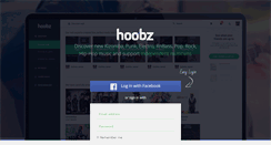 Desktop Screenshot of hoobz.com